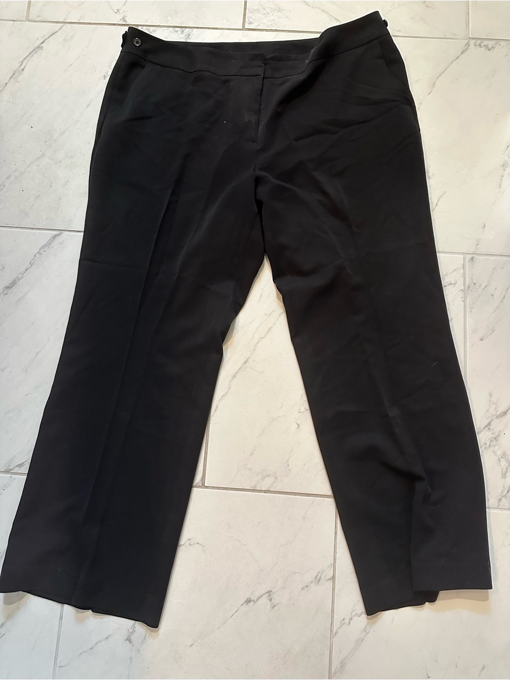 Anne Klein 18 W Black Woman’s Dress Pants - Straight Leg